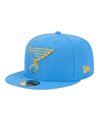New Era Men's Light Blue St. Louis Blues Core 59FIFTY Fitted Hat