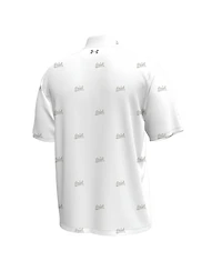 Under Armour Men's White Notre Dame Fighting Irish Gameday Armourfuse Button-Up Shirt
