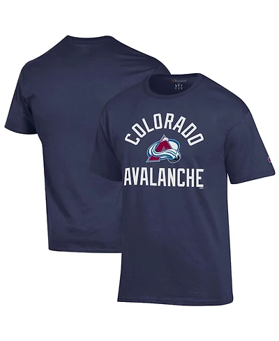 Champion Men's Navy Colorado Avalanche Primary Logo Jersey T-Shirt