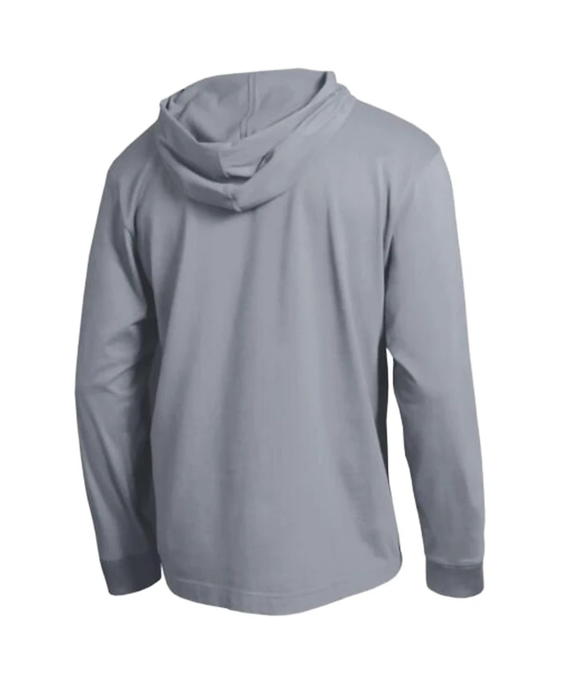 Champion Men's Heather Gray Missouri Tigers High Motor All-Star Long sleeves Hooded T-Shirt