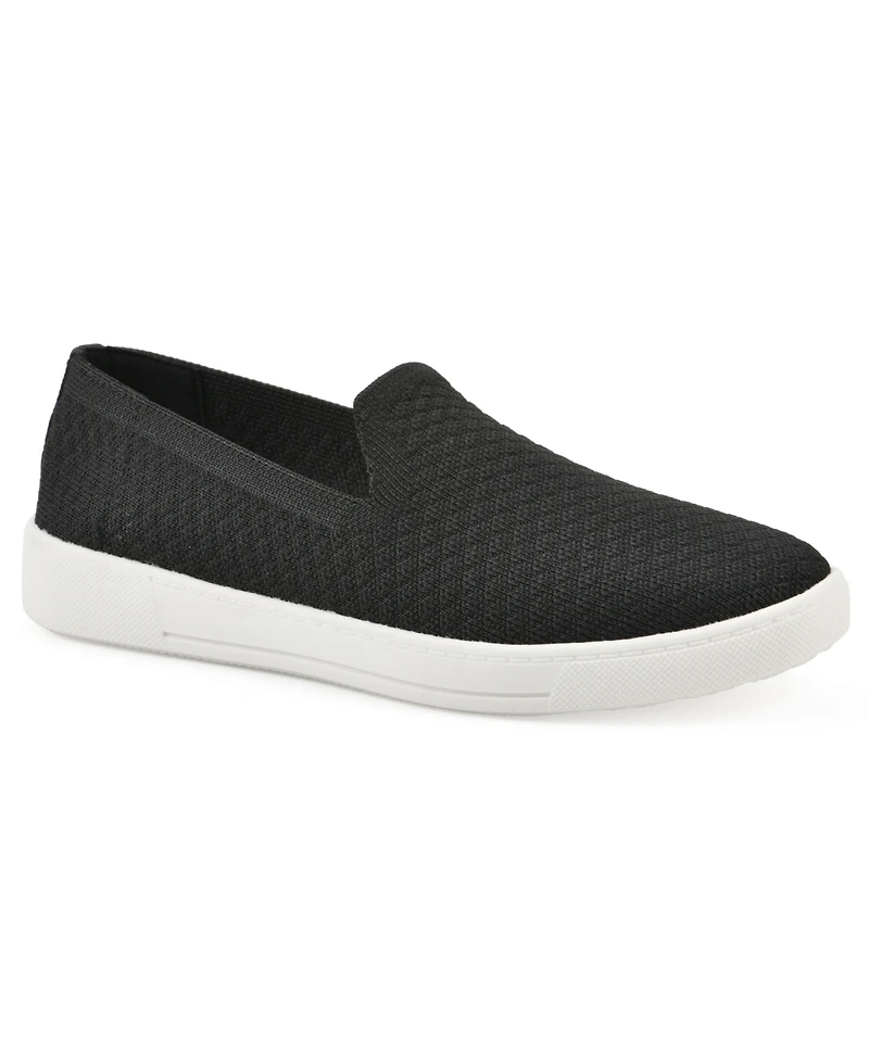White Mountain Women's Upstay Slip-On Sneaker Flats