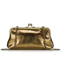 Patricia Nash Kisslock Mini Potenaz Leather Crossbody Bag
