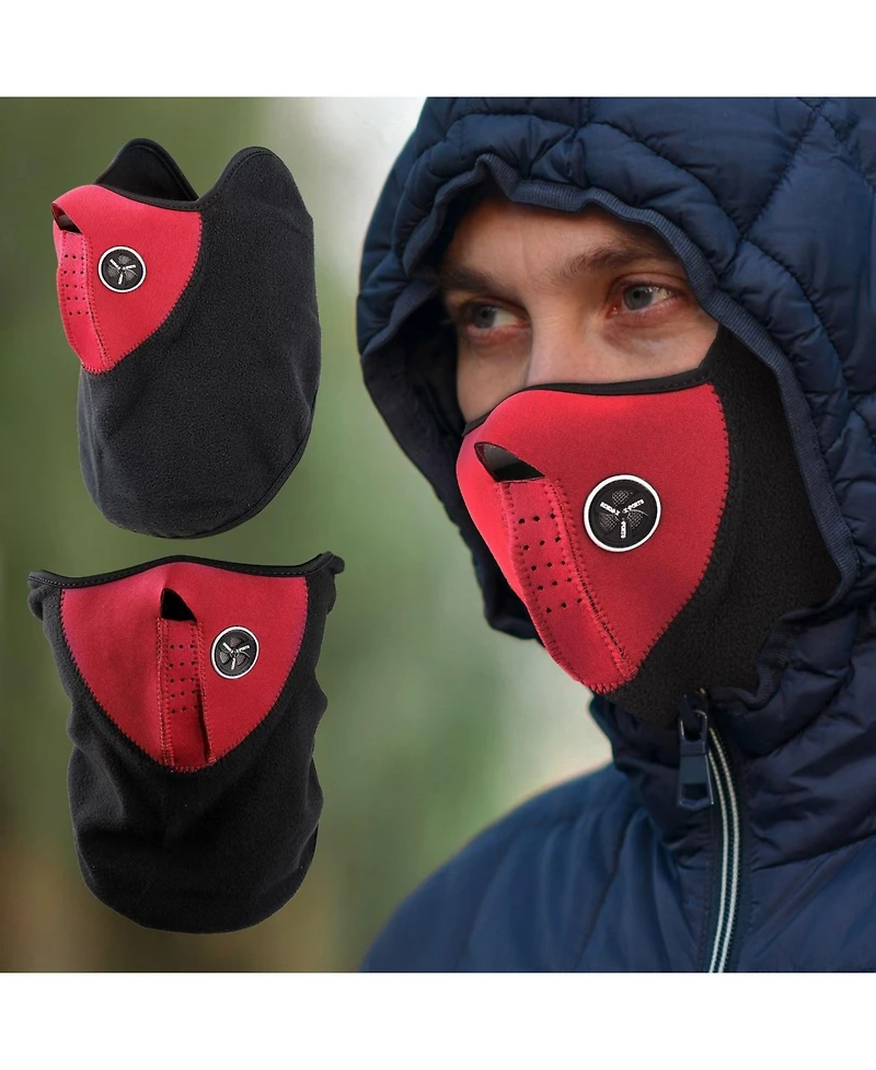 Zeny Half Face Mask Breathable Windproof Dustproof Neck Warmer for Bike Motorcycle Racing