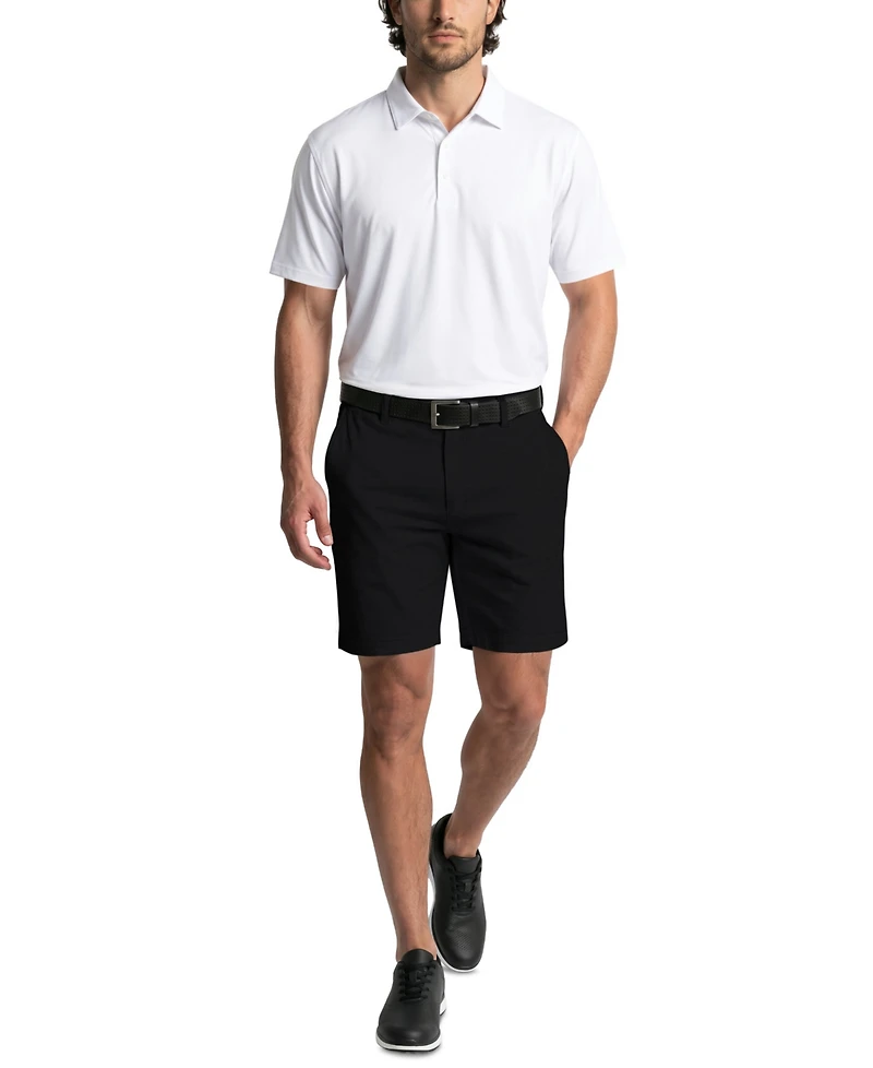 Pga Tour Men's Herringbone Moisture-Wicking Shorts, 8" Inseam