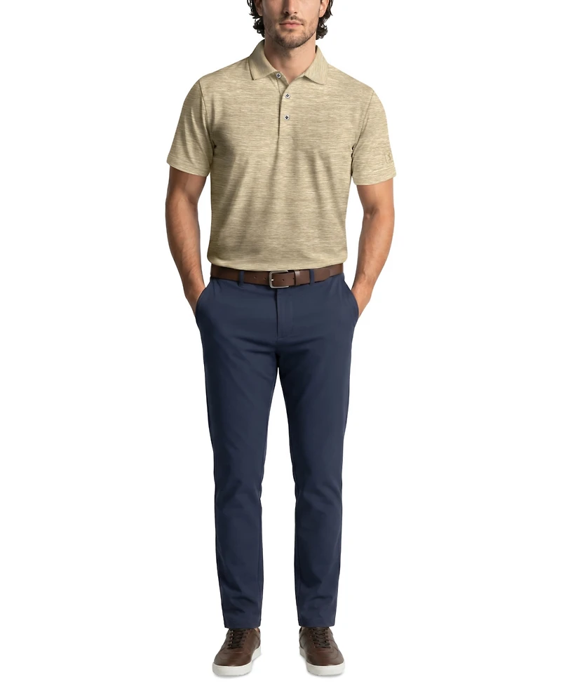 Pga Tour Men's Jaspe Airflux Regular-Fit Polo Shirt