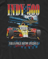 Fifth Sun Men's Indy 500 Vintage Race Car Graphic Tank Top
