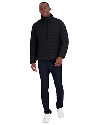 Calvin Klein Men's Stand Collar Sherpa Mid Puffer Jacket