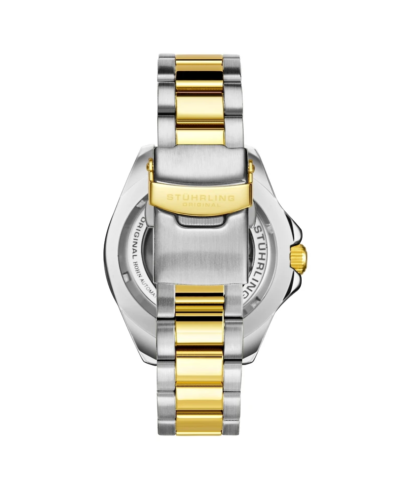 Men's Japanese Seiko NH35 Automatic Self Wind Movement Diver Watch, Stainless Steel Bracelet