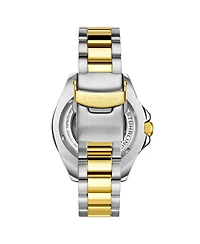 Men's Japanese Seiko NH35 Automatic Self Wind Movement Diver Watch, Stainless Steel Bracelet