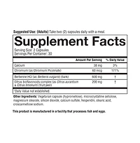 Youtheory Berberine Plus Daily Sugar Balance Supplement, 600 Milligram Berberine HCl, Supports Healthy Blood Sugar and Insulin Response 30 Day Supply
