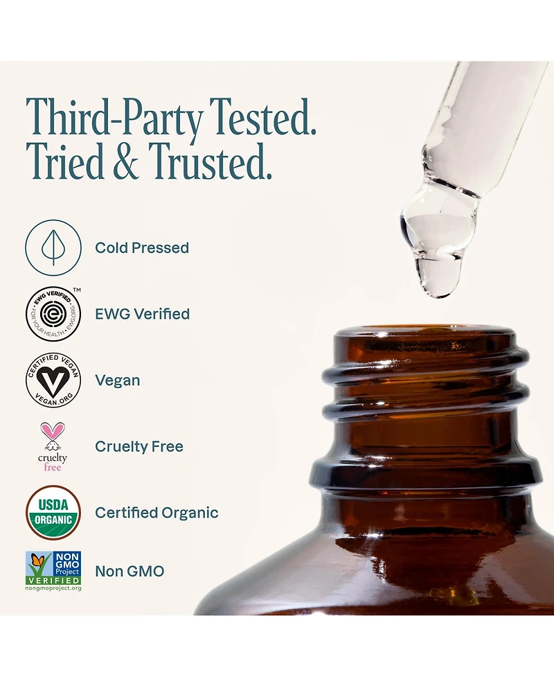 Cliganic Organic Castor Oil (1 Oz)