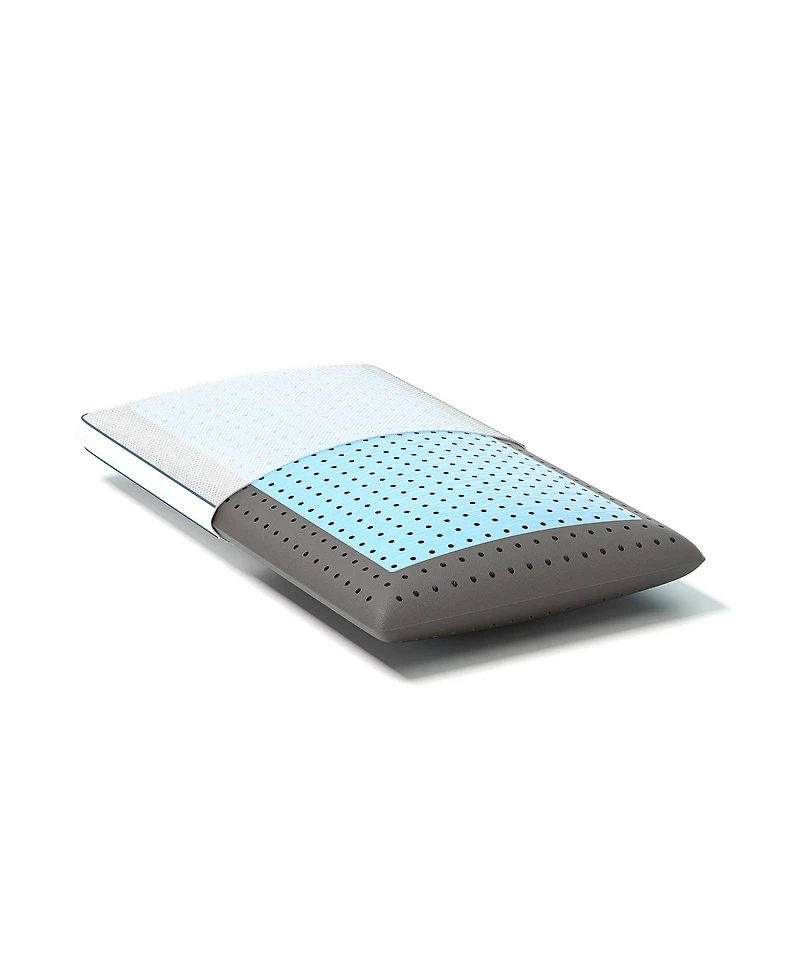 Nestl PolarCarbon Cooling Classic Memory Foam Pillow, Queen