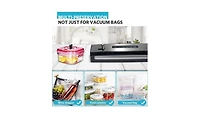 Cowin Cordless Vacuum Sealer Machine Rechargeable Build in Cutter