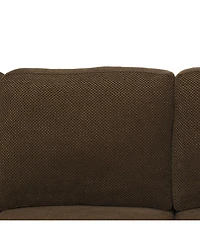 Streamdale Furniture U-Shaped Dual Chaise Sofa with Upholstered Armrests