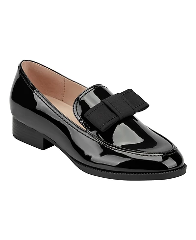 Bandolino Women's Londyna Bow Block Heel Dress Loafers