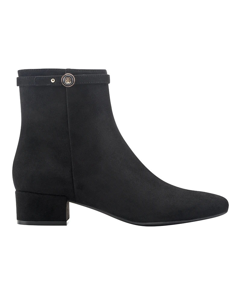 Bandolino Women's Adyn Square Toe Block Heel Dress Booties