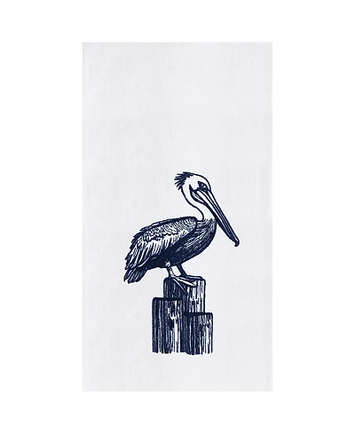 C&F Home Pelican Kitchen and Bathroom Embroidered Hand Towel