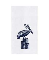 C&F Home Pelican Kitchen and Bathroom Embroidered Hand Towel