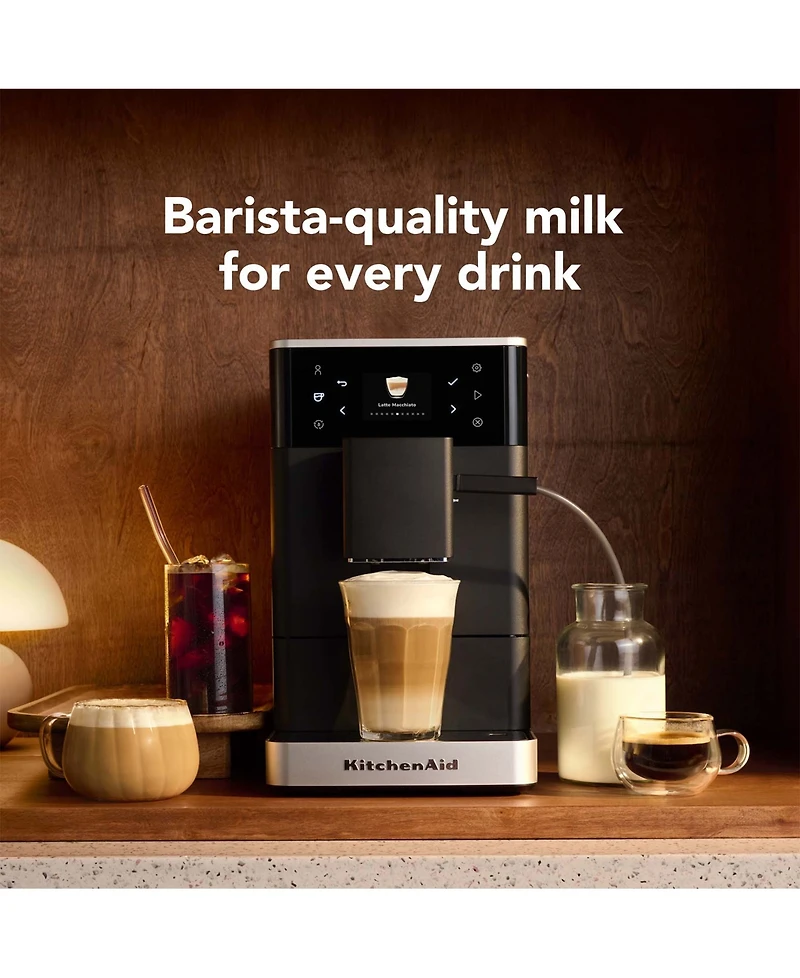 KitchenAid Fully Automatic Espresso Machine KF3 with Iced Coffee