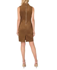 Vince Camuto Women's High Neck Princess Seam Midi Dress, Created for Macy's
