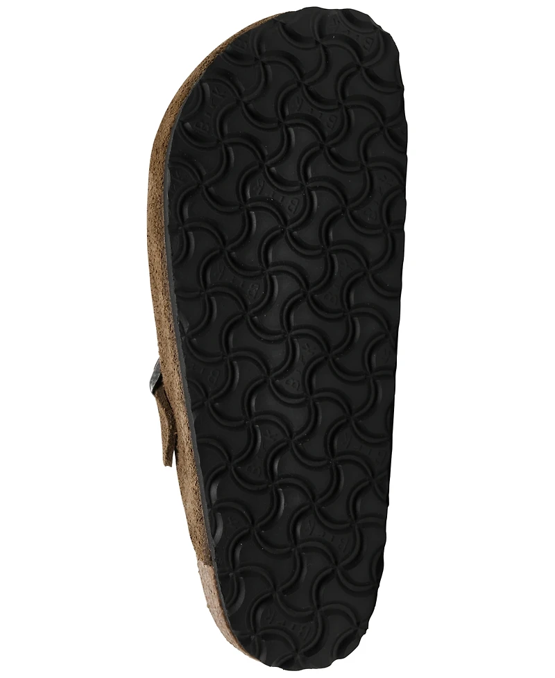 Birkenstock Women's Boston Suede Leather Casual Clogs from Finish Line