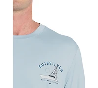 Quiksilver Waterman Men's Regular-Fit Crewneck offshore T-Shirt