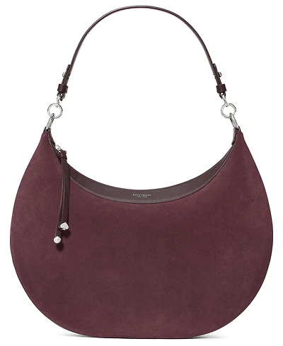 kate spade new york Liv Suede Large Shoulder Handbag