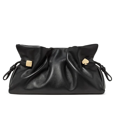 kate spade new york Rio Dot Suede Small Clutch Handbag