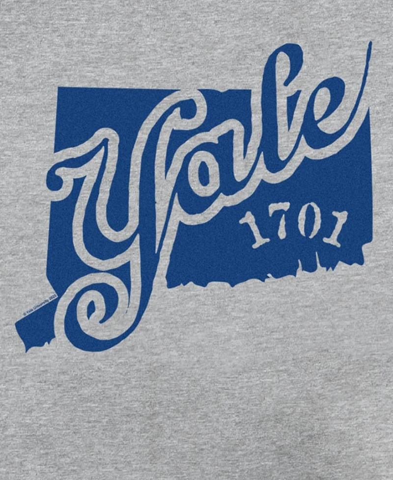 Fifth Sun Men's Disney Pixar Yale 1701 Logo Graphic Crewneck Sweatshirt