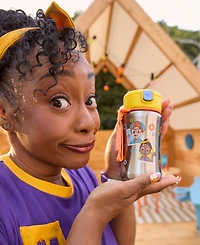 Skip Hop Kids' Blippi & Meekah Stainless Steel Straw Bottle