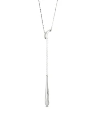 Swarovski Sterling Silver-Plated White Crystals Necklace
