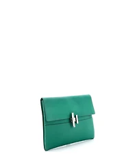 Pre-Owned Hermes Cinhetic Clutch Chevre Mysore