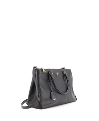 Pre-Owned Prada Medium Double Zip Lux Tote Saffiano Leather