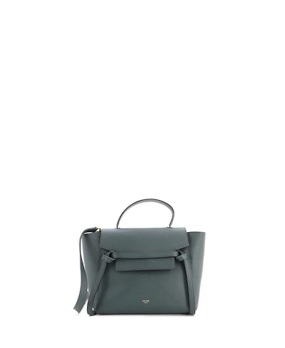 Pre-Owned Celine Micro Belt Bag Textured Leather