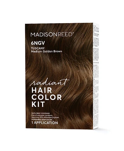 Madison Reed 8-Piece Tuscany Medium Gold Brown Radiant Hair Color Kit