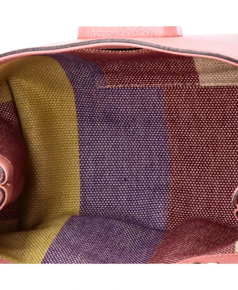 Pre-Owned Gucci Small Bamboo Daily Top Handle Bag Leather