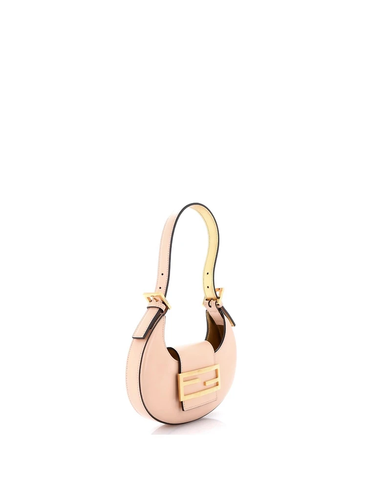 Pre-Owned Fendi Mini Cookie Hobo Leather