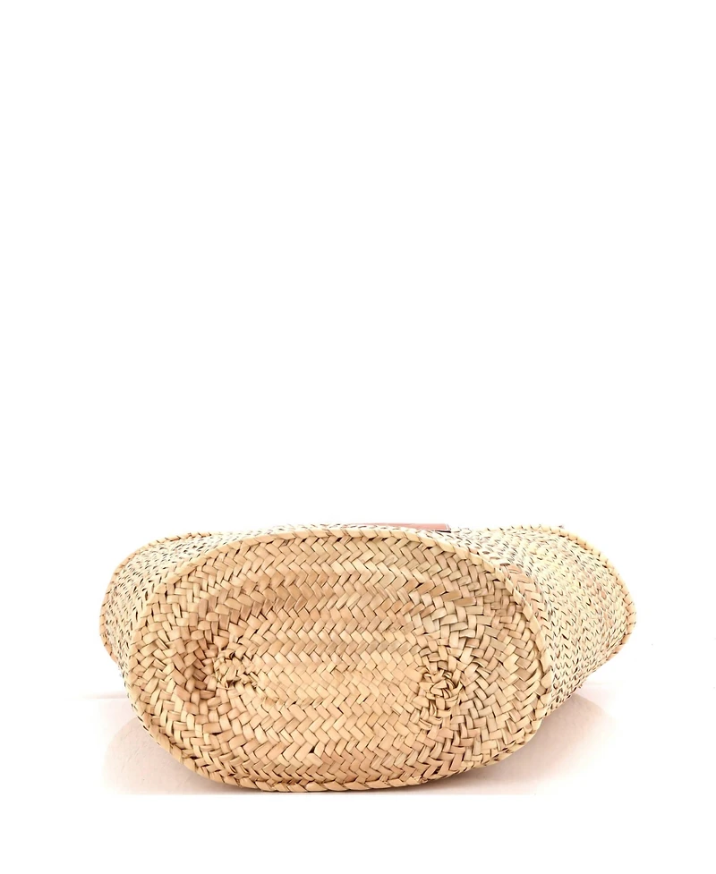 Pre-Owned Loewe Large Basket Tote Raffia