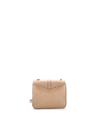 Pre-Owned Saint Laurent Small Sulpice Flap Bag Matelasse Chevron Leather