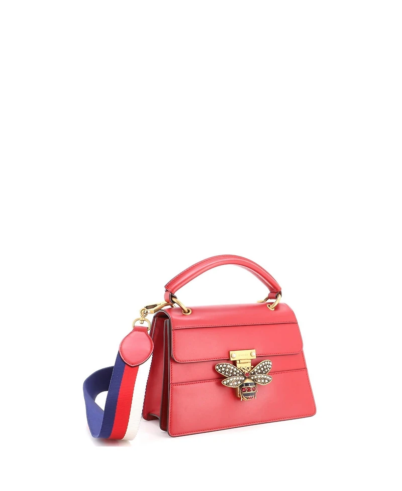 Pre-Owned Gucci Small Queen Margaret Top Handle Bag Leather