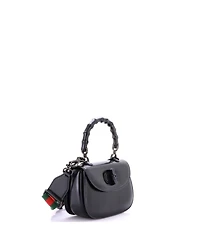 Pre-Owned Gucci Small Bamboo 1947 Top Handle Bag Leather