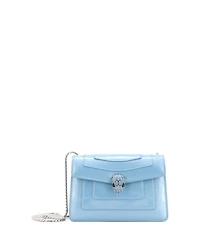 Pre-Owned Bvlgari Small Serpenti Forever Square Shoulder Bag Patent