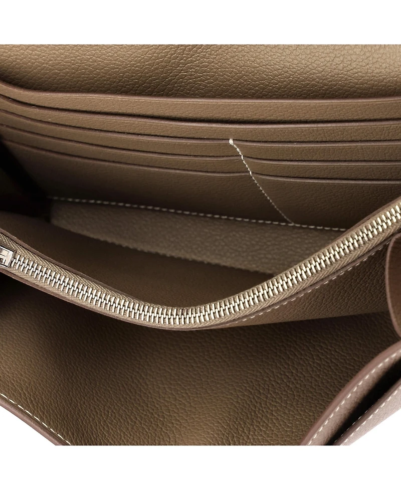 Pre-Owned Hermes Constance To Go Wallet Evercolor