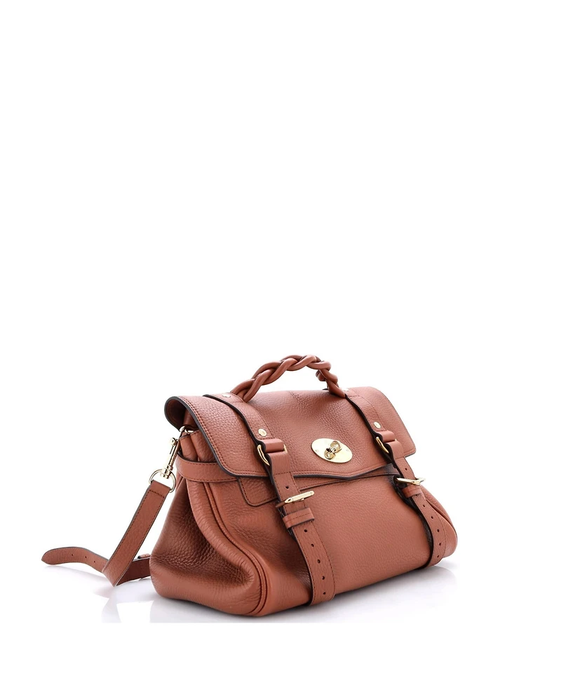 Pre-Owned Mulberry Medium Alexa Satchel Nm Leather