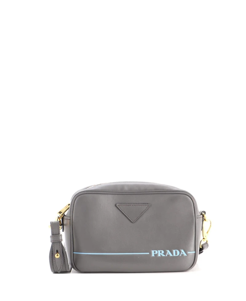 Pre-Owned Prada Small Mirage Camera Bag Leather