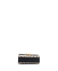 Pre-Owned Gucci Small Padlock Shoulder Bag Printed Gg Coated Canvas