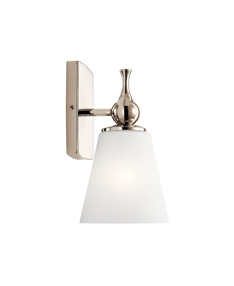 Kichler Cosabella 10 1/2" High Polished Nickel Wall Sconce