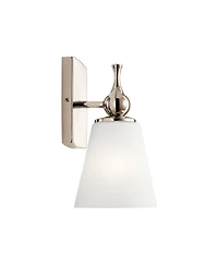 Kichler Cosabella 10 1/2" High Polished Nickel Wall Sconce