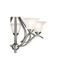 Kichler Dover 24" Wide Brushed Nickel 5-Light Chandelier