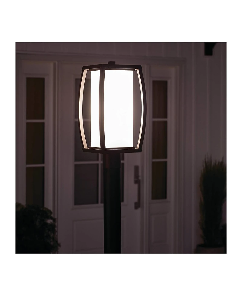 Kichler Bowen 18 1/2" High Bronze Outdoor Post Light
